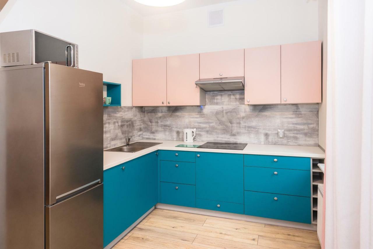 Apartament Przy Walach Chrobrego Szczecin Exteriör bild